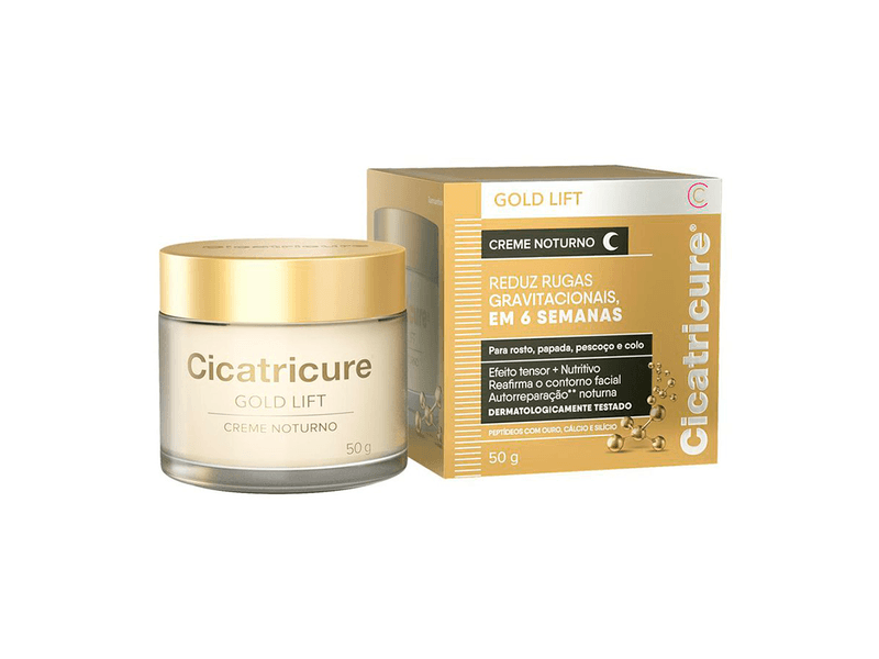 Creme-Facial-Cicatricure-Gold-Lift-Noturno-50g