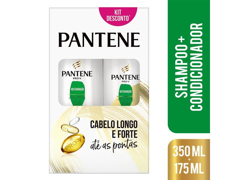 Kit-Shampoo-Pantene-Restauracao-350ml---Condicionador-175ml