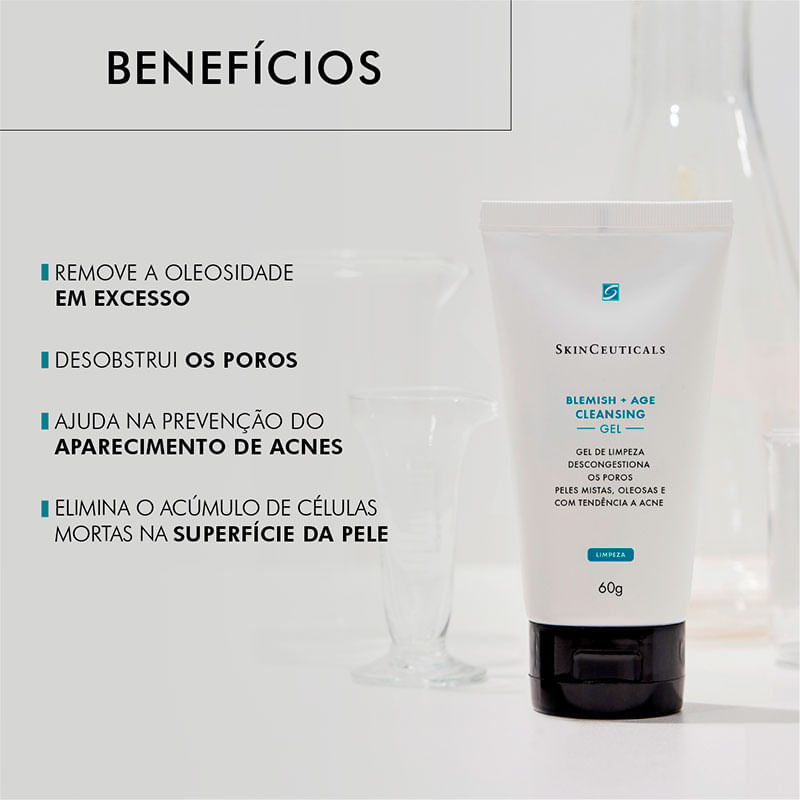 Gel De Limpeza Skinceuticals Blemish+Age Cleansing 60G