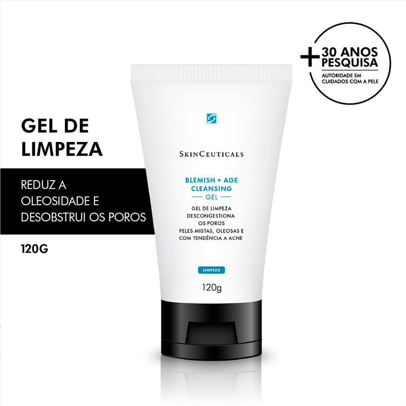 Gel de Limpeza Facial Skinceuticals Blemish Cleansing 120g