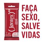 Preservativo Lubrificado Jontex Red 8 Unidades