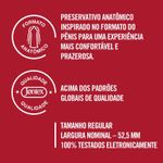 Preservativo Lubrificado Jontex Red 8 Unidades
