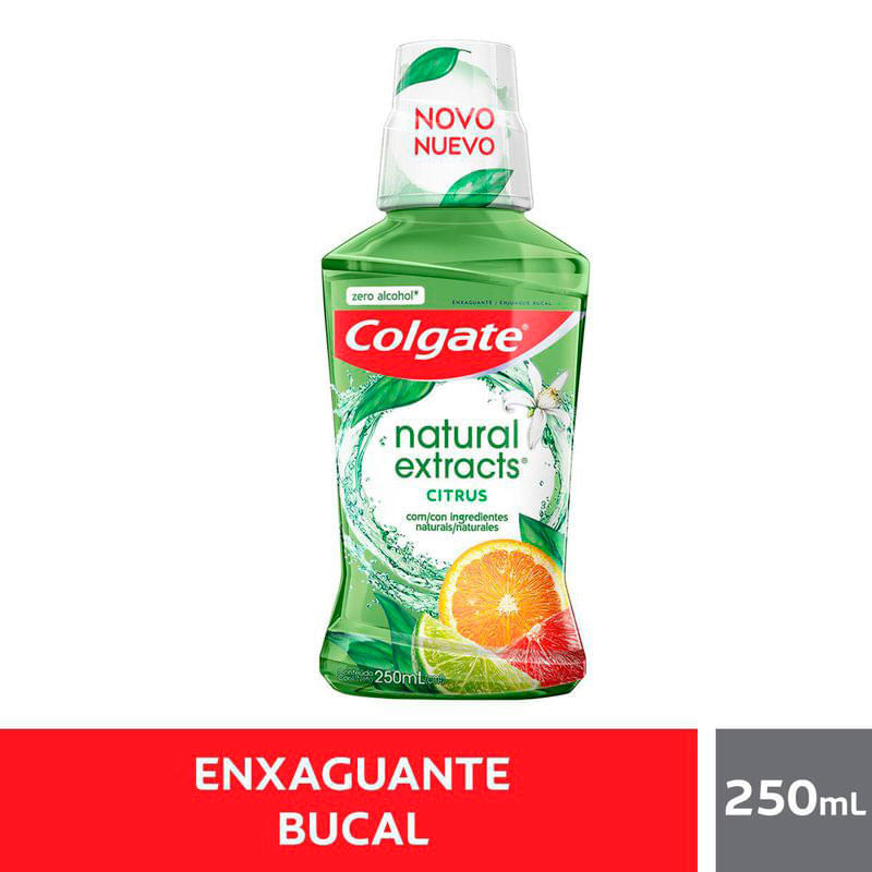 Enxaguante Bucal Colgate Natural Extractus Citrus 250Ml