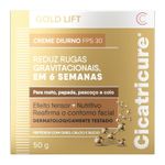 Creme Facial Cicatricure Gold Lift Diurno FPS30 50g