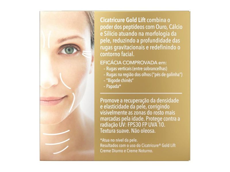 Creme-Facial-Cicatricure-Gold-Lift-Diurno-FPS30-50g