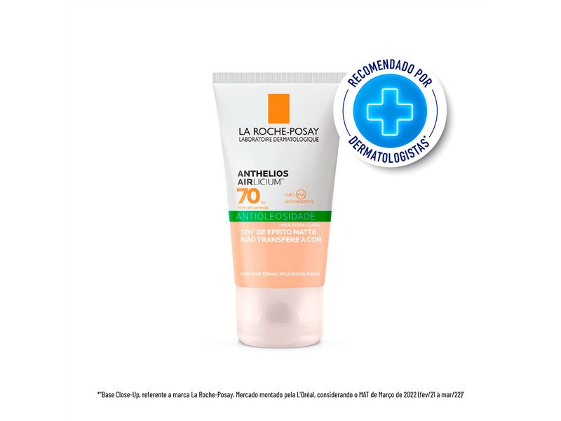 Protetor-Solar-Facial-La-Roche-Posay-Anthelios-Airlicium-FPS70-Pele-Extra-Clara-40g