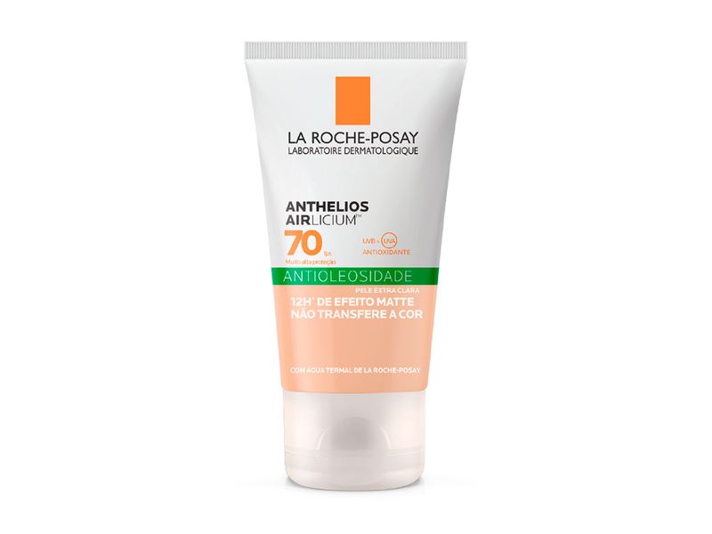 Protetor-Solar-Facial-La-Roche-Posay-Anthelios-Airlicium-FPS70-Pele-Extra-Clara-40g