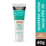 Protetor-Solar-Facial-Neutrogena-Sun-Fresh-FPS70-Morena-40g