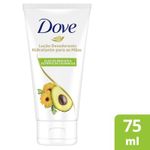 Locao-Hidratante-para-Maos-Dove-Oleo-de-Abacate-75ml