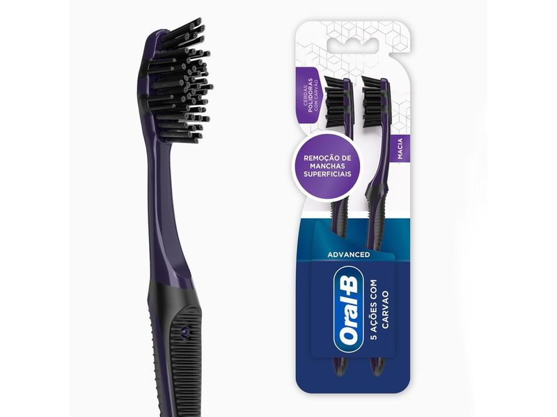 Escova-Dental-Oral-B-5-Acoes-Carvao-Advanced-2-Unidades