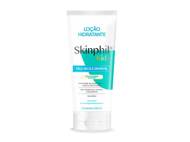 Locao-Hidratate-Skinphil-Kids-Manteiga-de-Karite-200ml