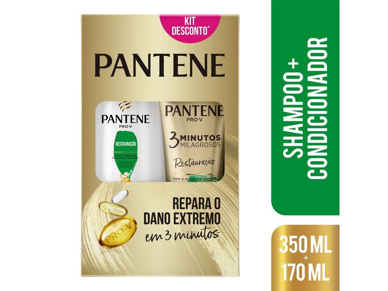 Kit-Shampoo-Pantene-Restauracao-350ml---Condicionador-3-Minutos-Milagrosos-170ml