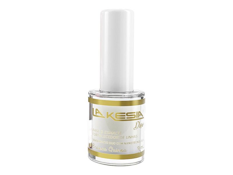 Esmalte-Fortalecedor-de-Unhas-LaKesia-Duo-Branco-Quinoa-9ml