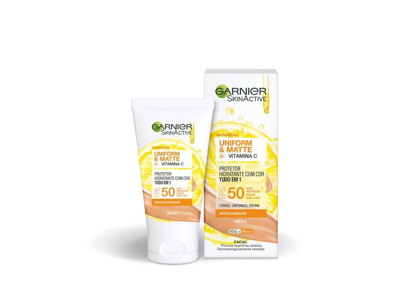 Protetor-Hidratante-Facial-Garnier-Uniform---Matte-FPS50-Media-40g
