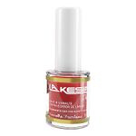Base-e-Esmalte-Fortalecedor-de-Unhas-La-Kesia-Duo-Cor-Vermelho-Framboesa-9ml
