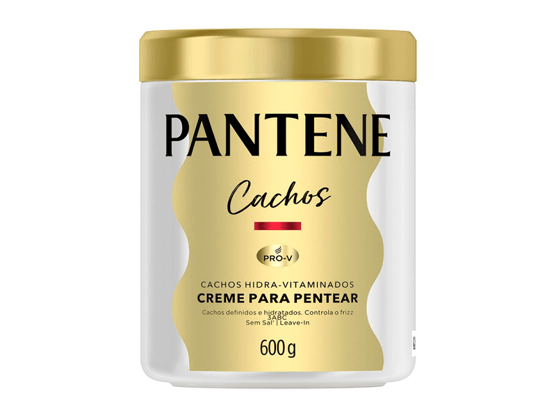 Creme para Pentear Pantene Cachos 600g