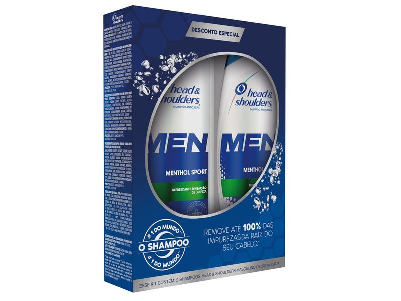Shampoo-Head-Shoulders-Men-Menthol-Sport-200ml-2-Unidades