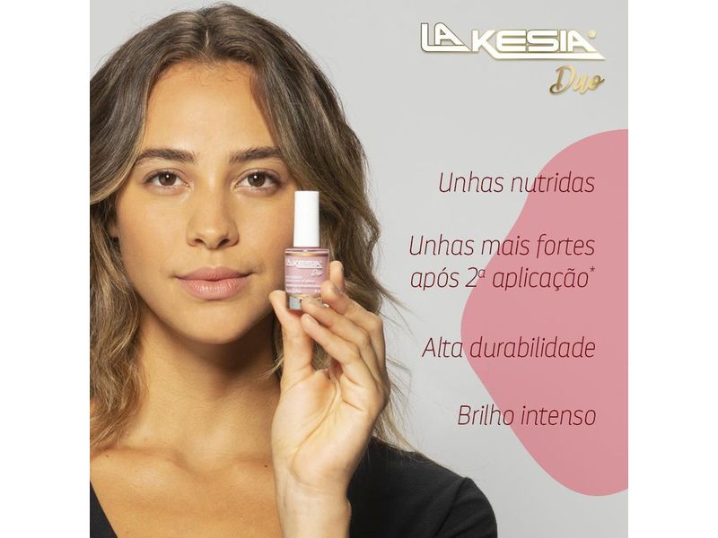 Esmalte-Fortalecedor-de-Unhas-LaKesia-Duo-Rosa-Lichia-9ml