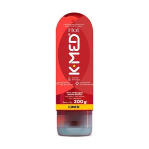 Lubrificante Íntimo K-Med Gel Hot 200g