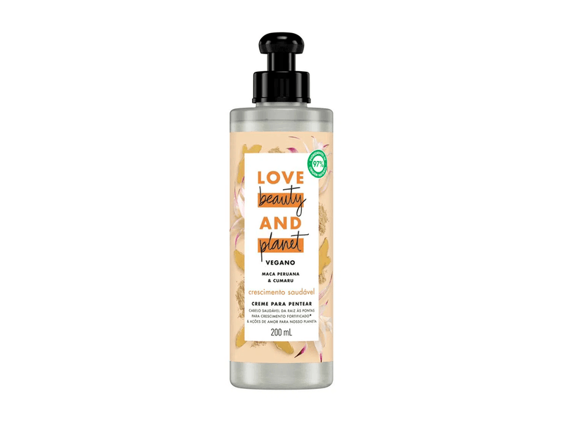 Creme para Pentear Love Beauty And Planet Crescimento Saudável 200ml