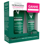 Kit-Gel-de-Limpeza-Facial-Vichy-Normaderm-Phytosolution-150g---Gel-de-Limpeza-Intensivo-40g