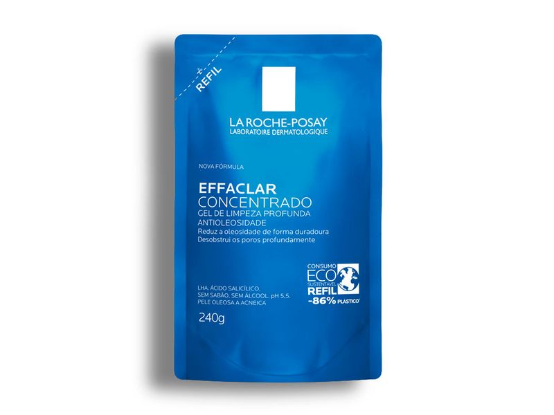 Refil-Gel-Concentrado-Effaclar-La-Roche-posay-Limpeza-Profunda-240g