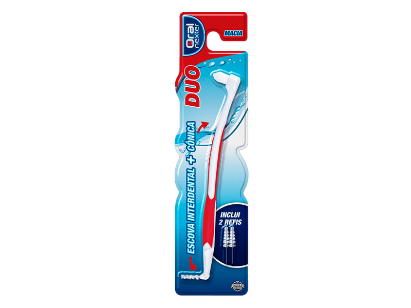 Escova-Interdental---Conica-Oral-Nexter-Duo-Macia-1-Unidade---2-Refil