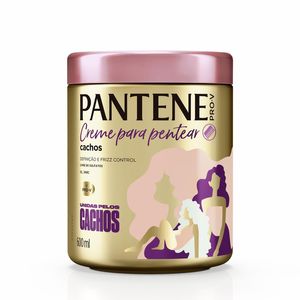 Creme Para Pentear Pantene Unidas Pelos Cachos Cachos 600ml