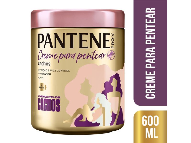 Creme-Para-Pentear-Pantene-Unidas-Pelos-Cachos-Cachos-600ml