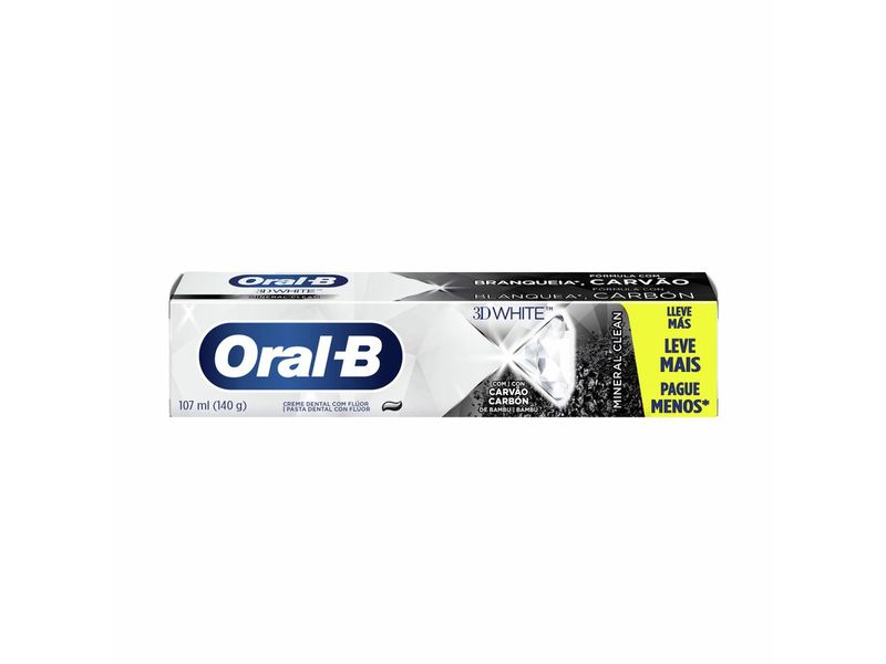 Creme-Dental-Oral-B-Mineral-Clean-Com-Carvao-140g