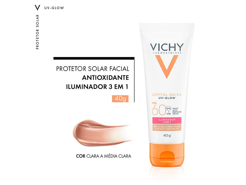 Protetor-Solar-Facial-Vichy-Capital-Soleil-Uv-Glow-FPS60-Pele-Clara-a-Media-Clara-40g
