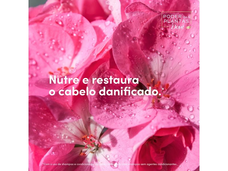 Condicionador Dove Poder das Plantas Nutrição+Gerânio 300ml