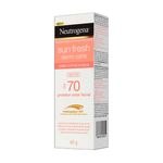 Protetor-Solar-Facial-Neutrogena-Sun-Fresh-Derm-Care-sem-Cor-Pele-Normal-a-Seca-FPS70-40g