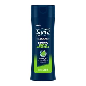 Shampoo Suave Men Limpeza Refrescante 325ml
