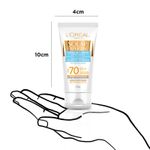 Protetor-Solar-Facial-L-Oreal-Paris-Solar-Expertise-Toque-Limpo-Com-Cor-FPS-70-40g