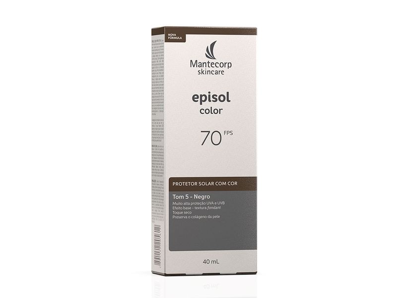 Protetor-Solar-Facial-Episol-Color-Tom-5-Negro-FPS70-40ml