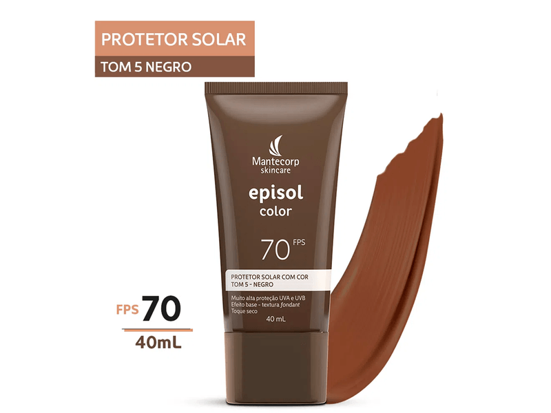 Protetor-Solar-Facial-Episol-Color-Tom-5-Negro-FPS70-40ml