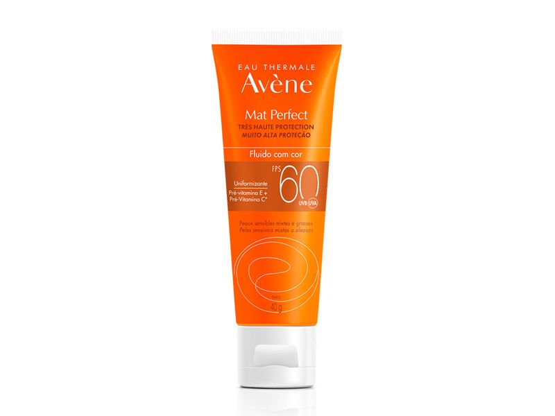 Protetor-Solar-Face-Avene-Mat-Perfect-FPS60-com-Cor-40g