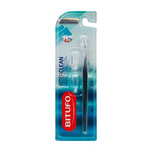 Escova Interdental Bitufo Interclean Cilíndrico 3mm e Cônico 3 a 6,2mm