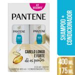 Kit-Shampoo-Pantene-400ml---Condicionador-Pantene-Brilho-Extermo-175ml