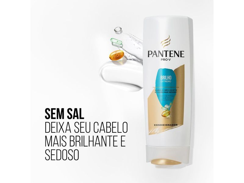 Kit-Shampoo-Pantene-400ml---Condicionador-Pantene-Brilho-Extermo-175ml