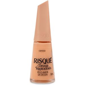 Esmalte Risqué Deusas Inspiradoras Pelo Amor da Deusa! Laranja 8ml