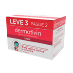 Sabonete Dermotivin Salix Pele Muito Oleosa e Acneica 3 Unidades 90g Cada