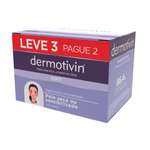 Sabonete Dermotivin Soft Pele Seca ou Sensibilizada 3 Unidades 90g Cada