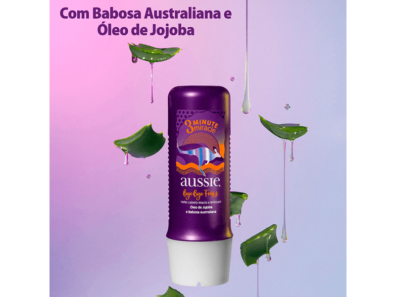 Creme-de-Tratamento-Aussie-Bye-Bye-Frizz-3-Minutos-Miracle-Maciez-e-Brilho-236ml