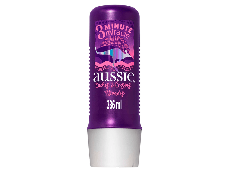 Creme de Tratamento Aussie 3 Minutos Milagrosos Cachos e Crespos 236ml