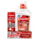 Enxaguante-Bucal-Colgate-Luminous-White-500ml---Creme-Dental-Clareador-Luminous-White-Brilliant-White-70g