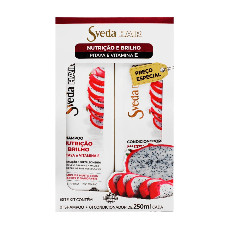 Kit Sveda Hair Shampoo e Condicionador - Compre na Drogal