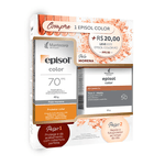Kit-Protetor-Solar-Facial-Episol-Color-Pele-Morena-FPS70-40g---Po-Compacto-FPS50-Tom-3-Medio-10g