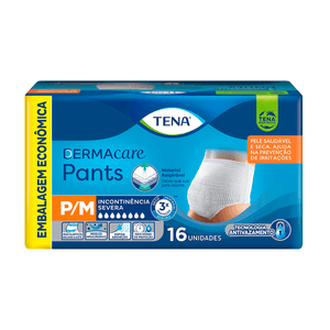 Roupa Íntima Tena Pants Dermacare P/M 16 Unidades